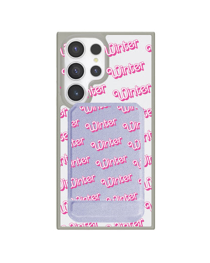Android Magnetic Multifold Wallet - Barbie Monogram