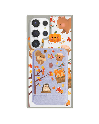 Android Magnetic Multifold Wallet - Autumn