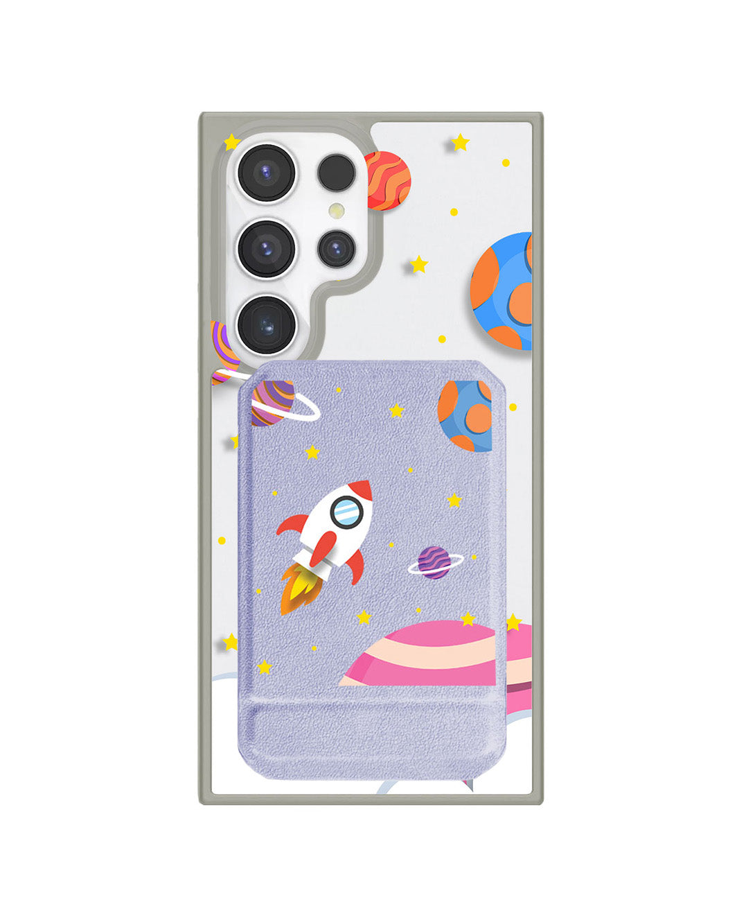 Android Magnetic Multifold Wallet - Neverland