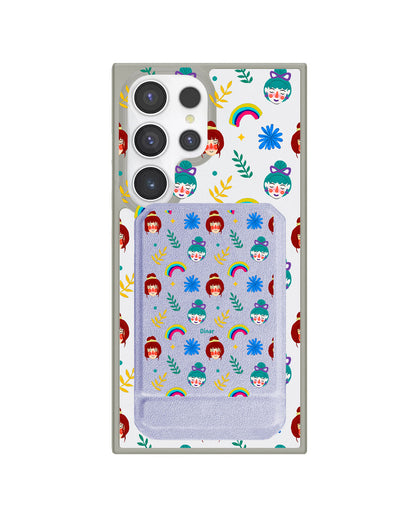 Android Magnetic Multifold Wallet - Unconditional Girl