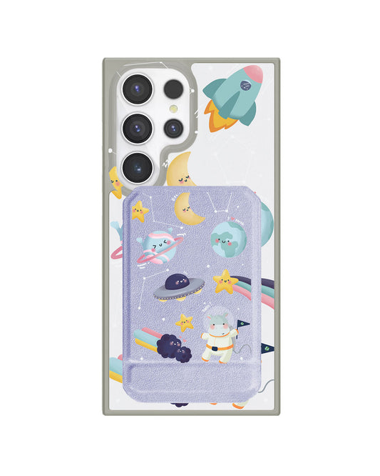 Android Magnetic Multifold Wallet - Galaxy