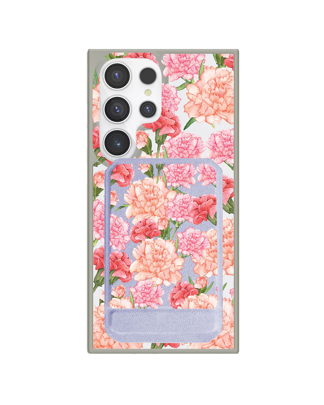 Android Magnetic Multifold Wallet - Carnation 2.0