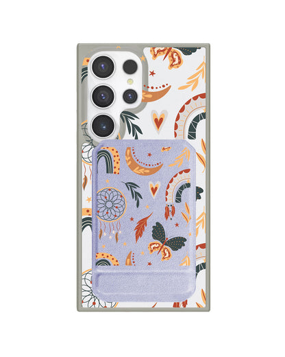 Android Magnetic Multifold Wallet - Boho 3.0