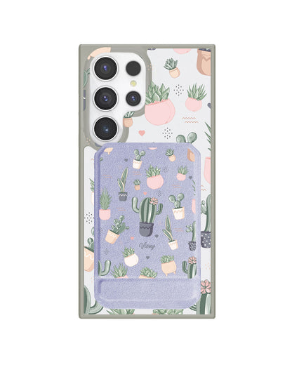 Android Magnetic Multifold Wallet - Cactus 2.0