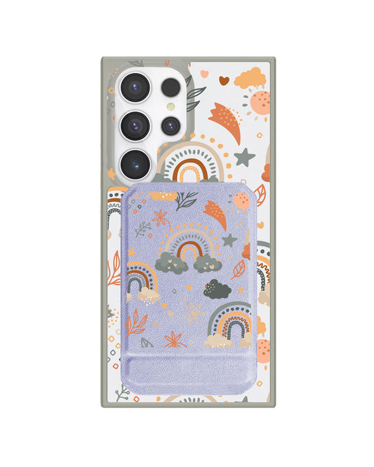 Android Magnetic Multifold Wallet - Boho 2.0