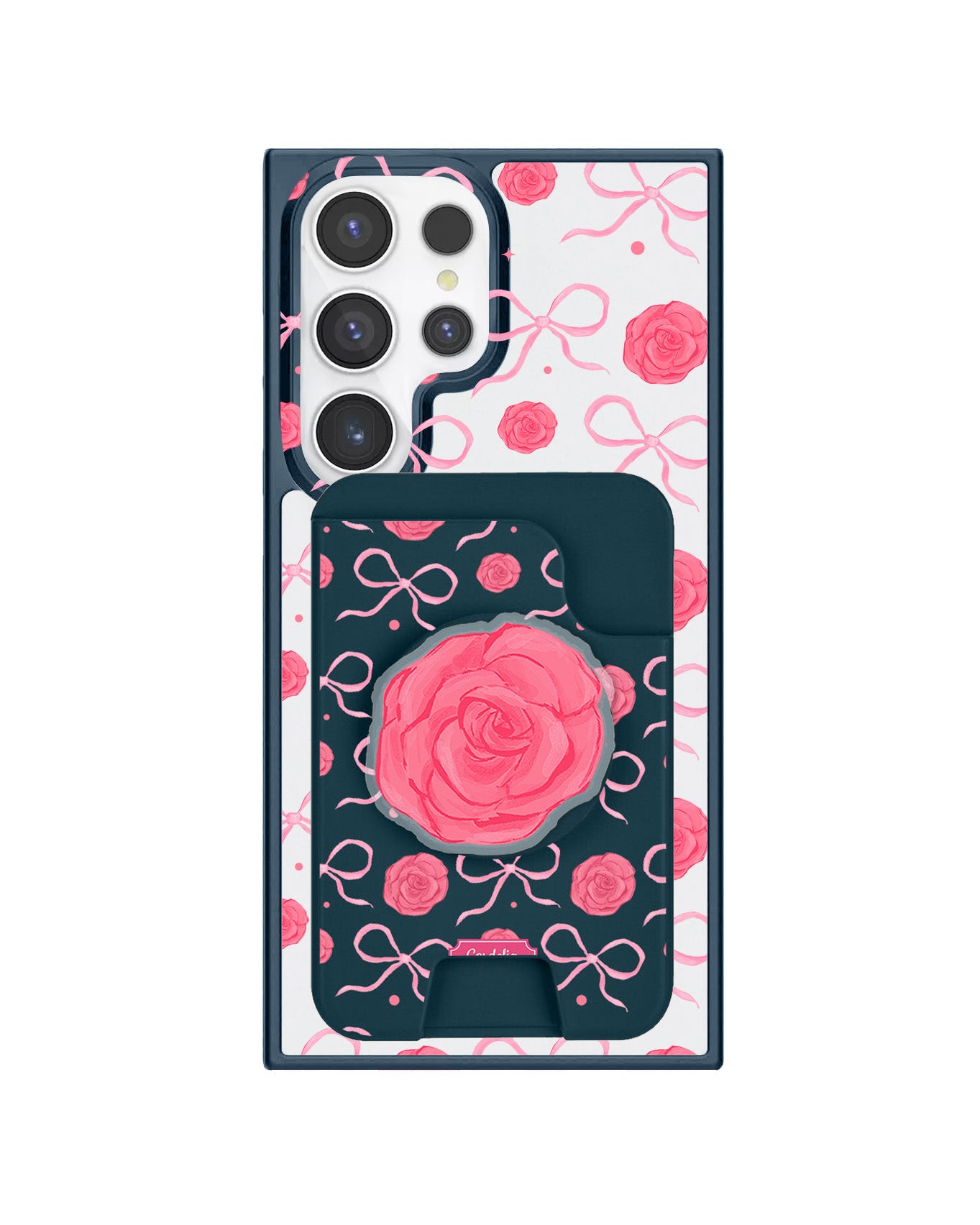 Android Magpop Wallet - Coquette Rose