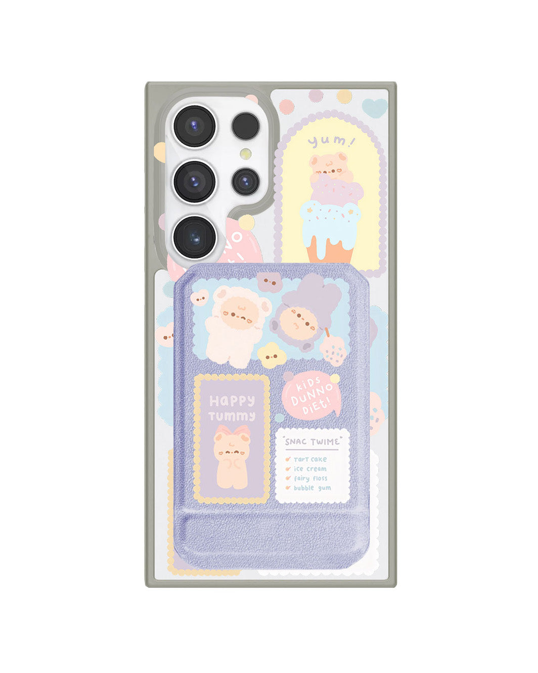Android Magnetic Multifold Wallet - Sweets Heaven