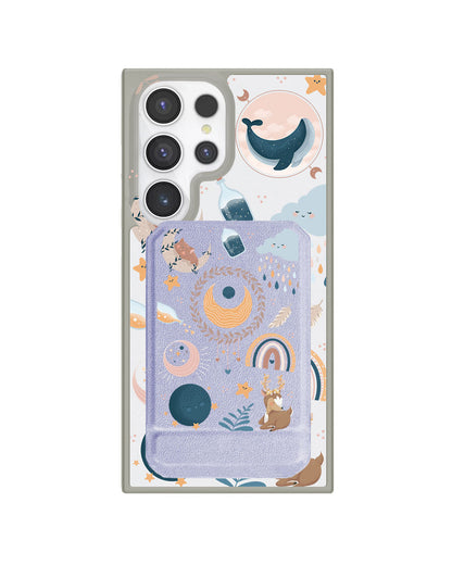 Android Magnetic Multifold Wallet - Boho 1.0