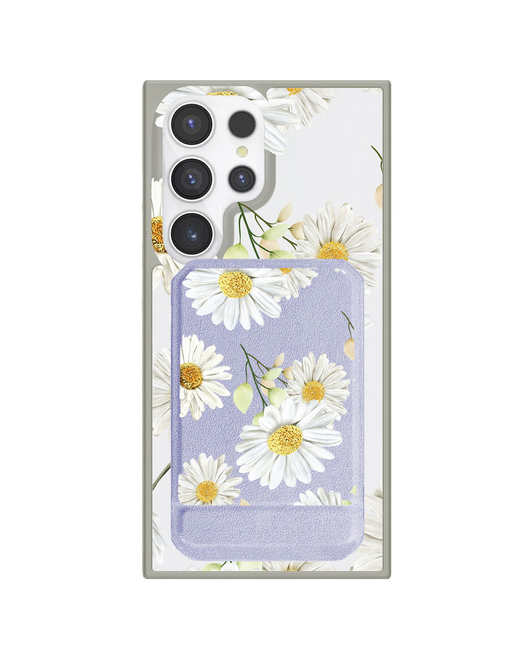 Android Magnetic Multifold Wallet - October Chrysanthemum