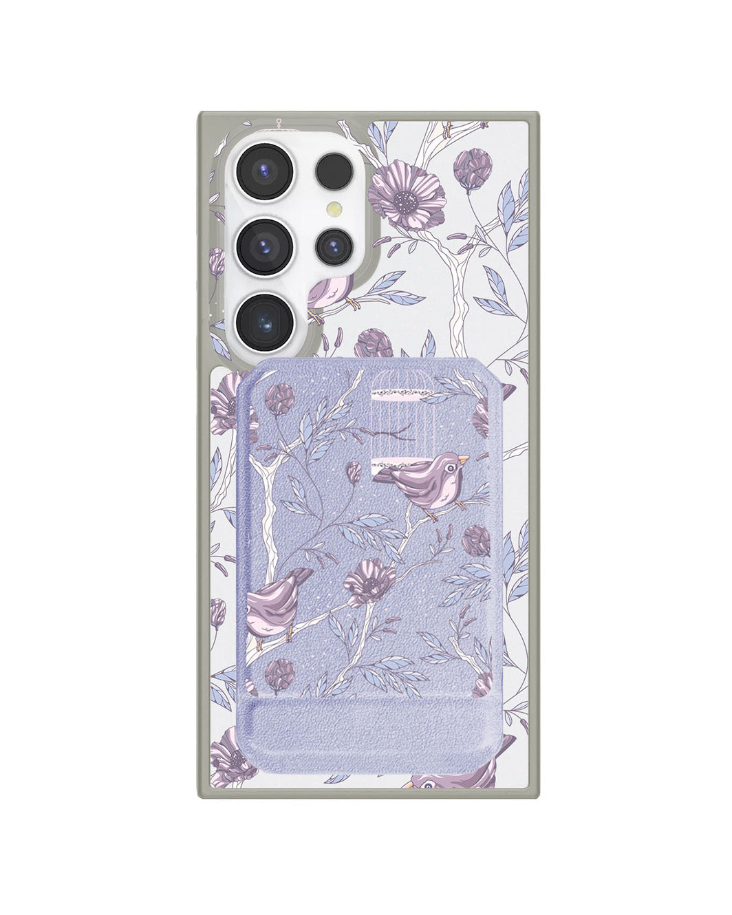 Android Magnetic Multifold Wallet - Lovebird 15.0