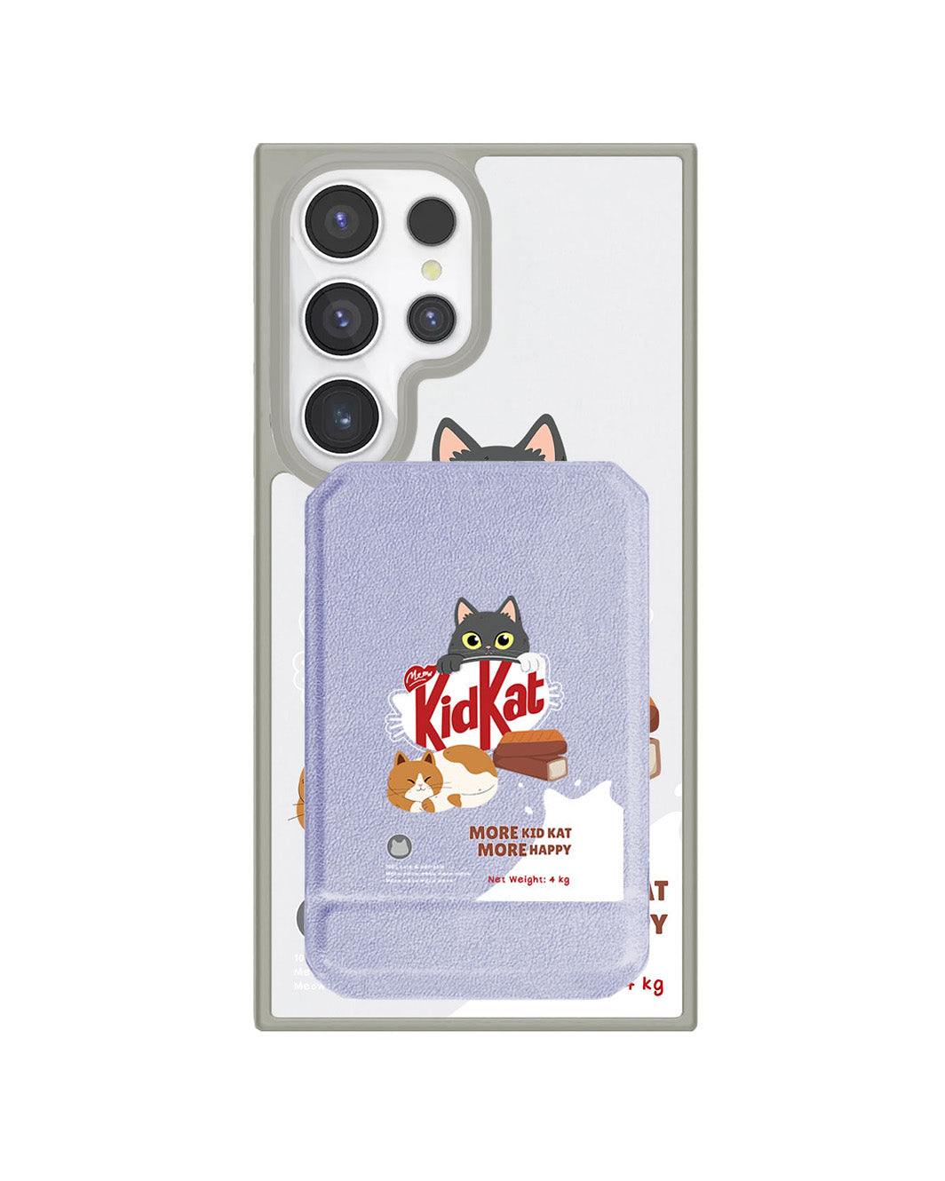 Android Magnetic Multifold Wallet - Kidkat