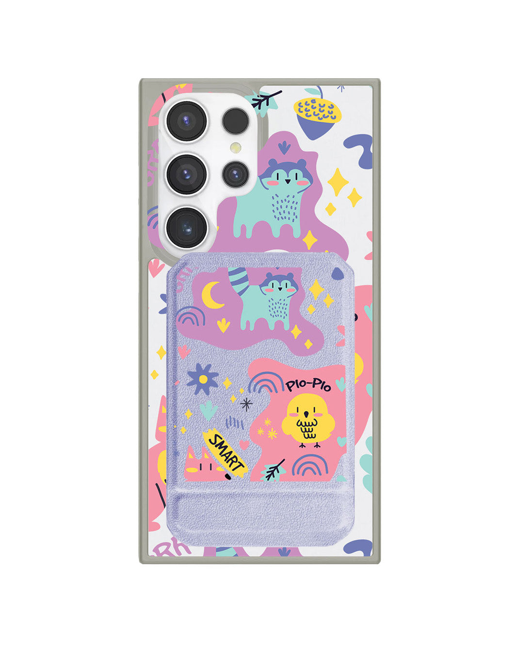Android Magnetic Multifold Wallet - Pio n Friends