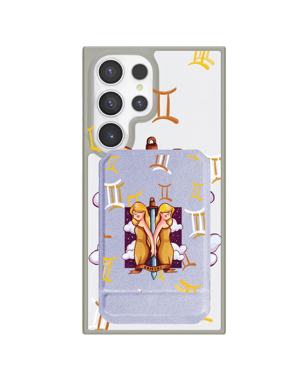 Android Magnetic Multifold Wallet - Gemini