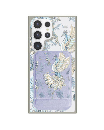Android Magnetic Multifold Wallet - Peacock 5.0
