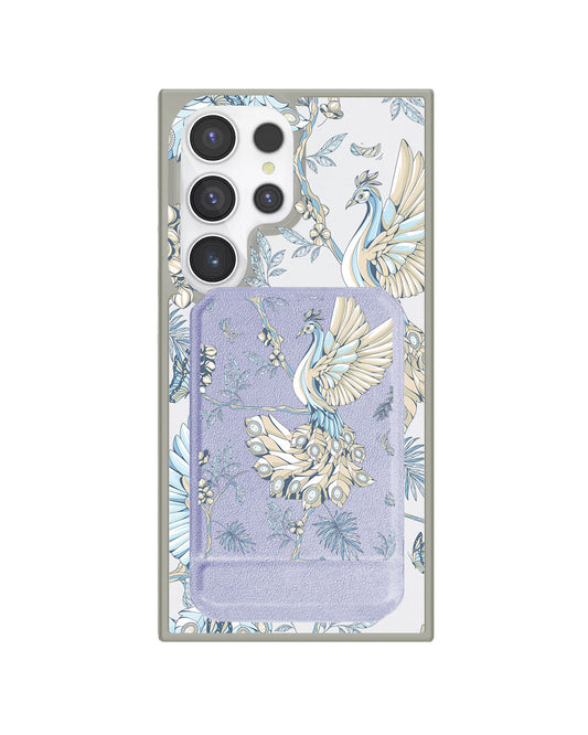 Android Magnetic Multifold Wallet - Peacock 5.0