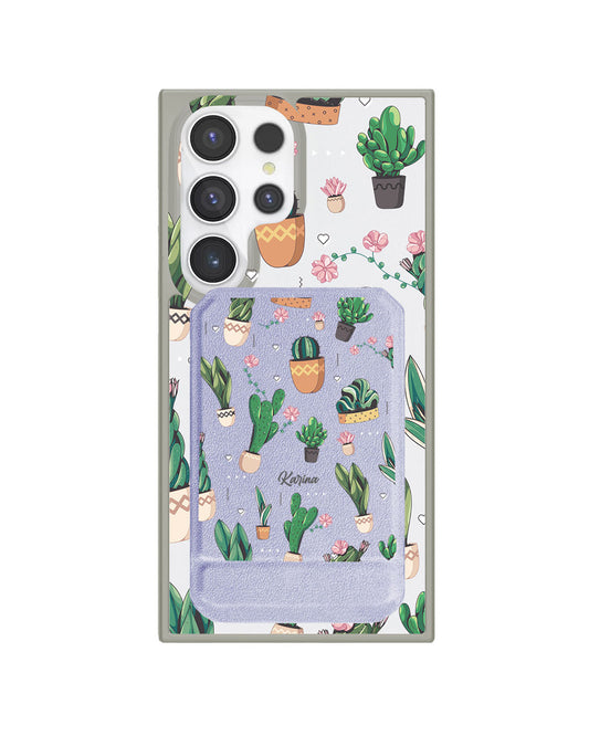 Android Magnetic Multifold Wallet - Cactus 3.0