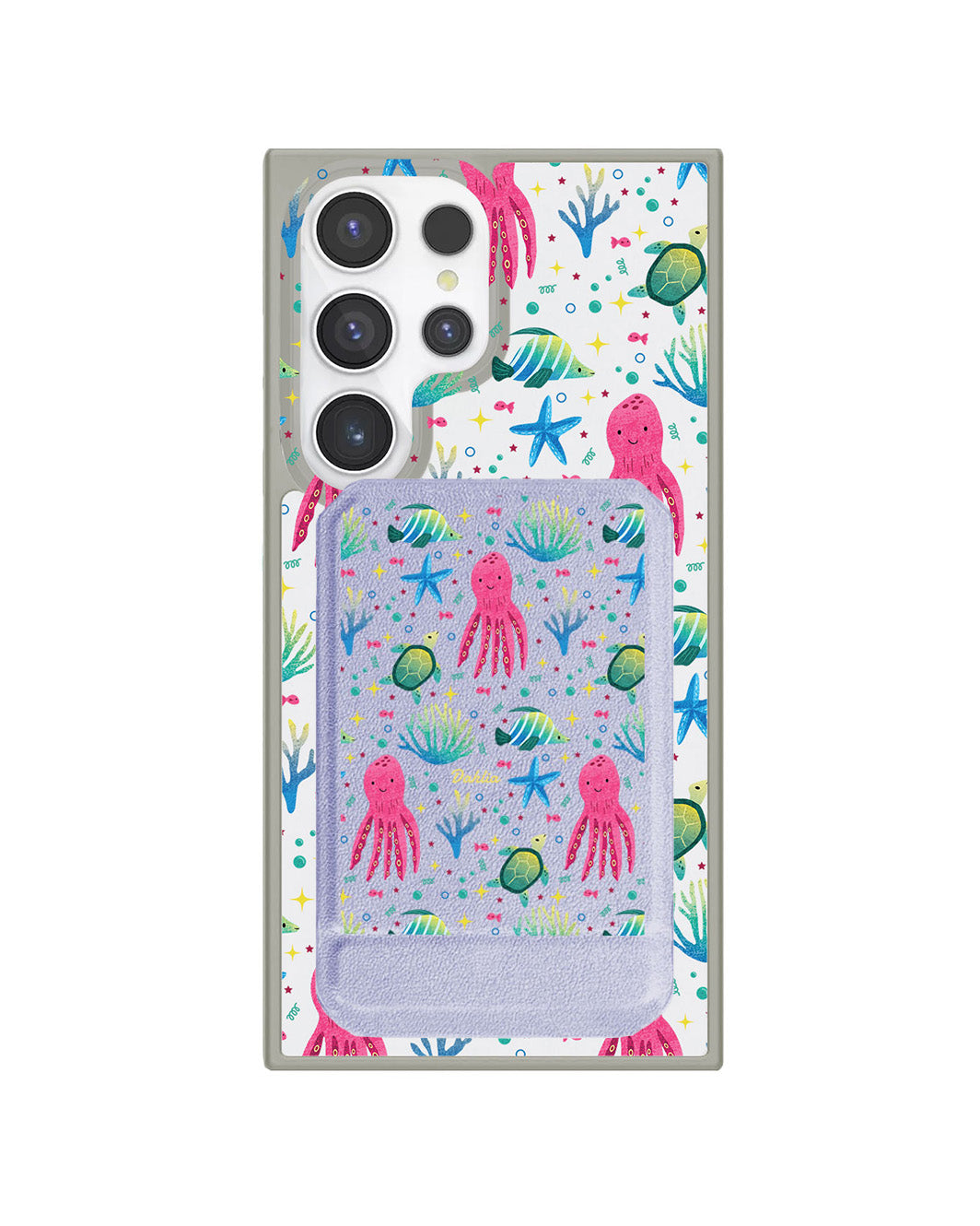 Android Magnetic Multifold Wallet - Underwater Dreams 2.0