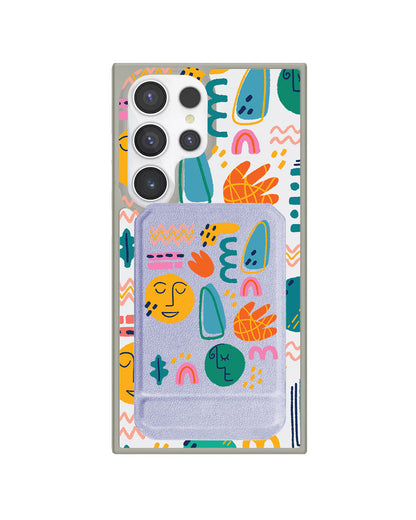 Android Magnetic Multifold Wallet - Silent Art