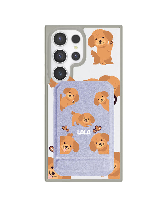 Android Magnetic Multifold Wallet - Poodle Squad 1.0