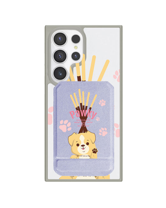 Android Magnetic Multifold Wallet - Pawky Dog