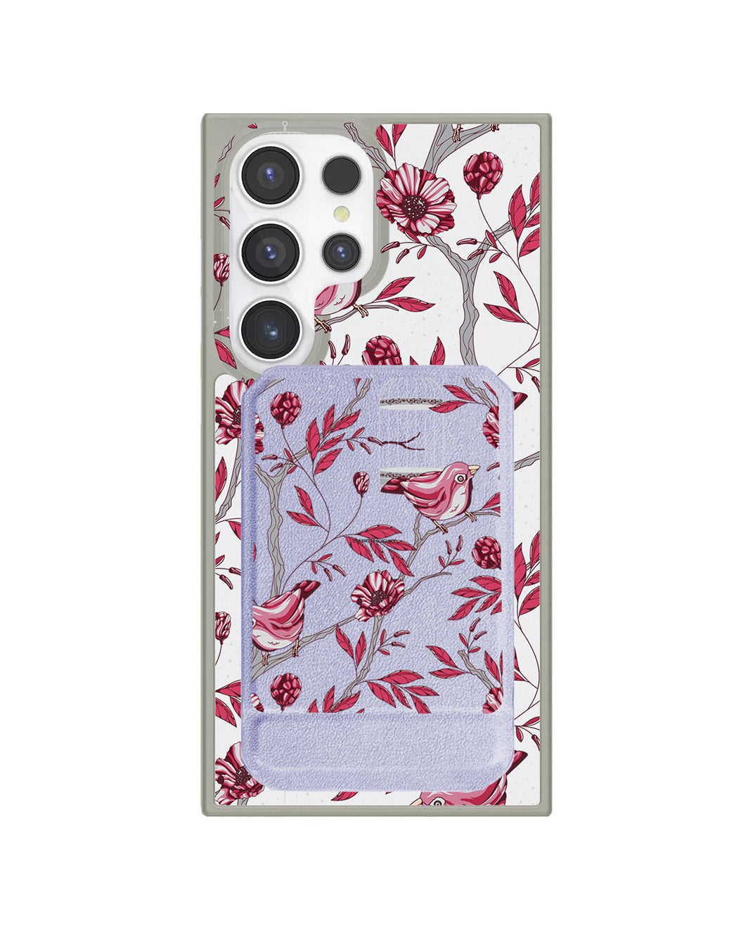 Android Magnetic Multifold Wallet - Lovebird 11.0