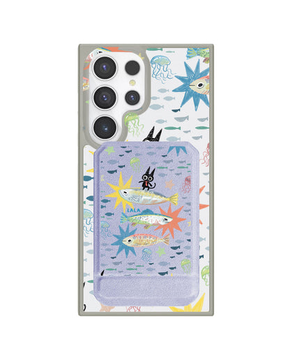 Android Magnetic Multifold Wallet - The Fish Surfer
