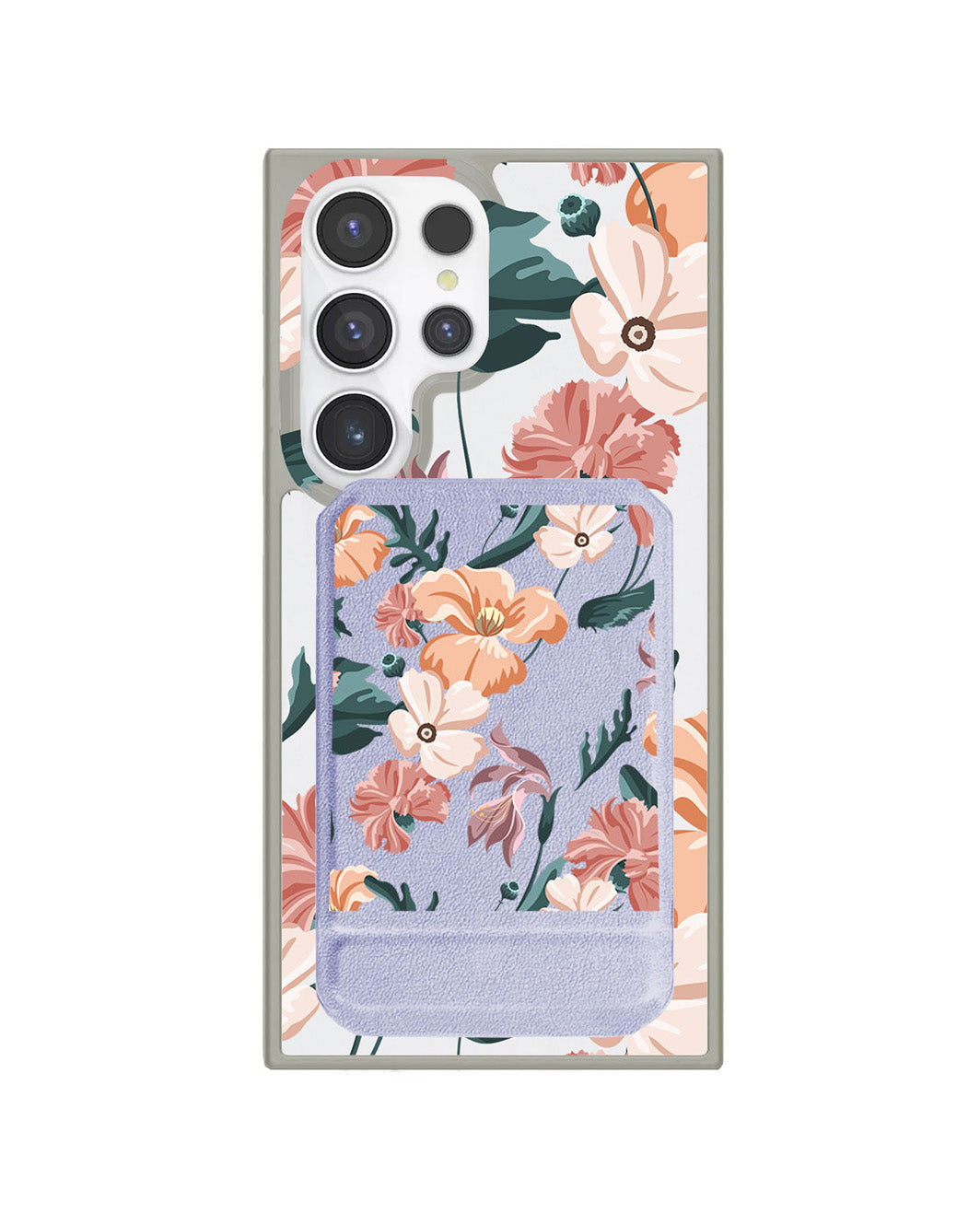 Android Magnetic Multifold Wallet - Botanical Garden 1.0