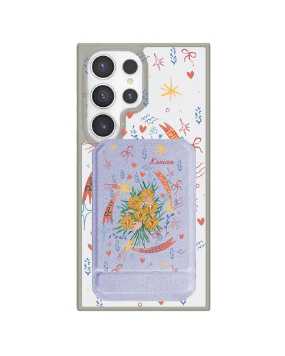 Android Magnetic Multifold Wallet - Peace