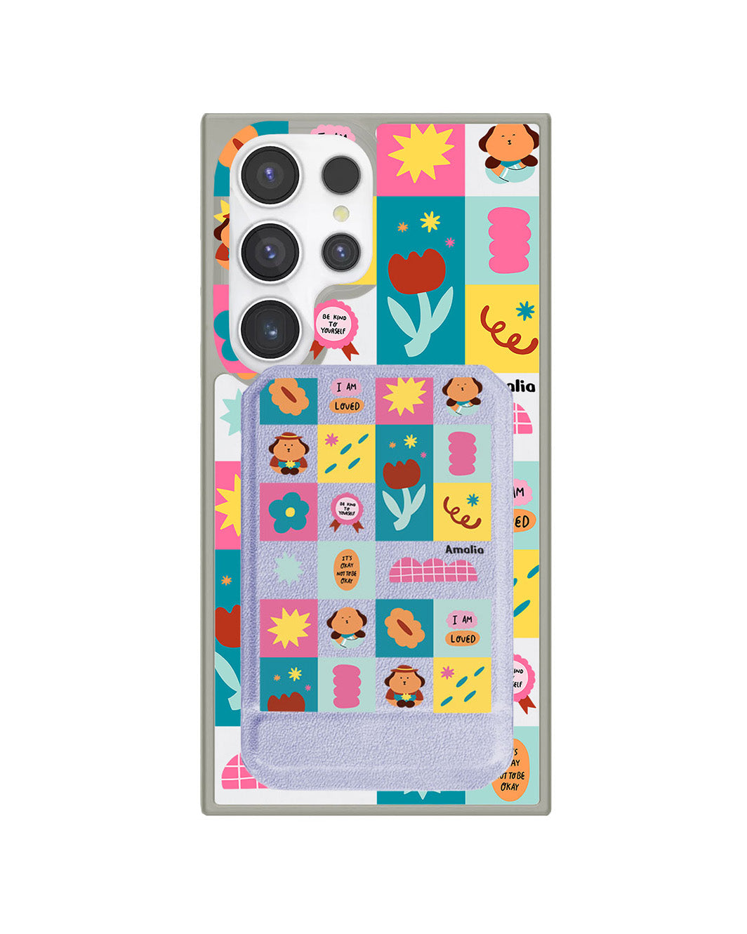 Android Magnetic Multifold Wallet - Selflove Cubicle