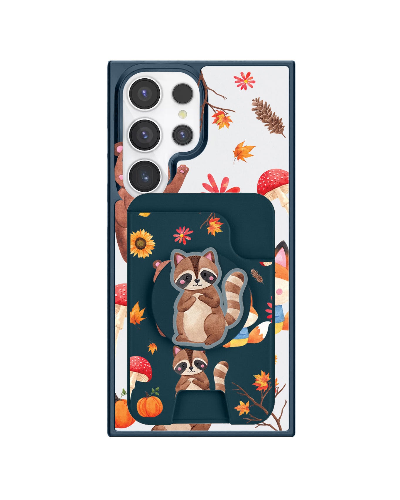 Android Magpop Wallet - Autumn Animals