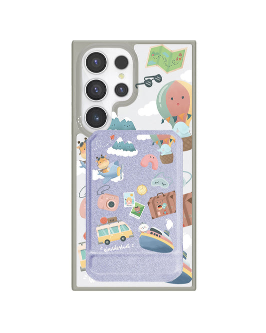 Android Magnetic Multifold Wallet - Travel