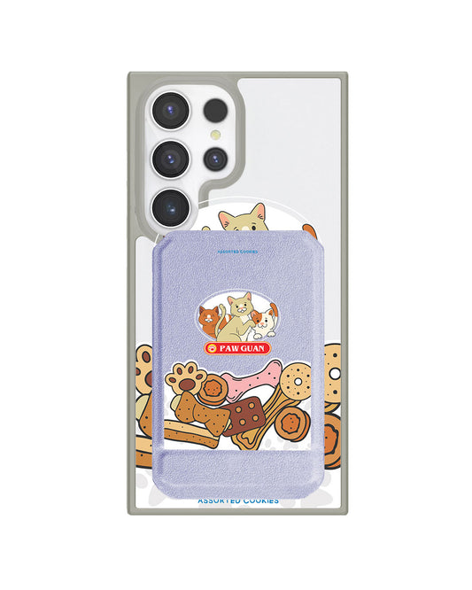 Android Magnetic Multifold Wallet - Pawguan Cat