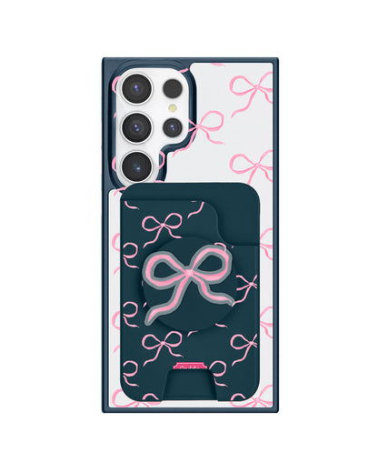 Android Magpop Wallet - Coquette Pink Bow