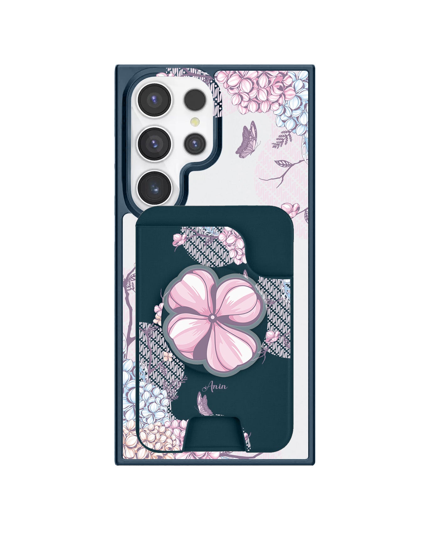 Android Magpop Wallet - Batik Floral