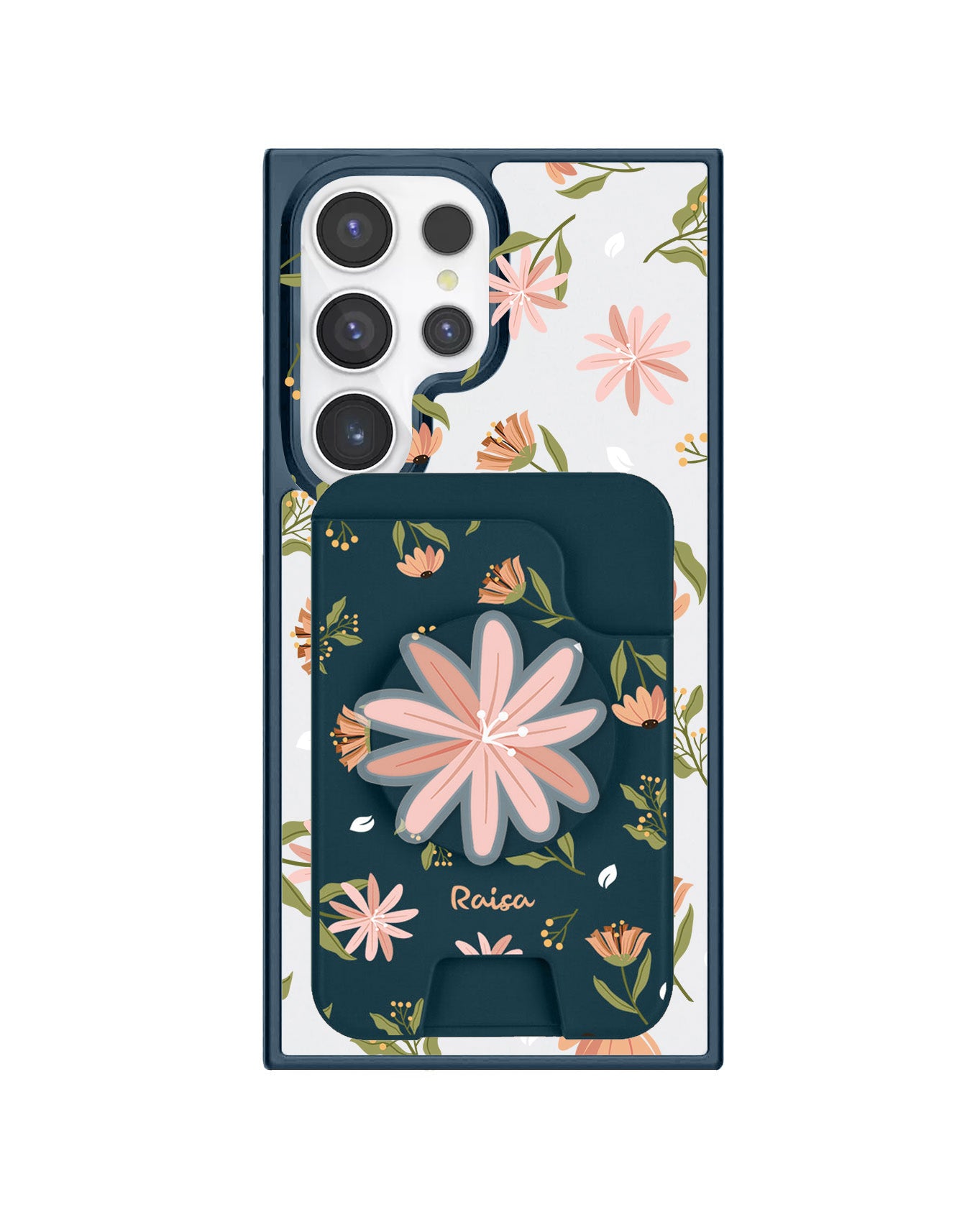 Android Magpop Wallet - Cosmos Flower
