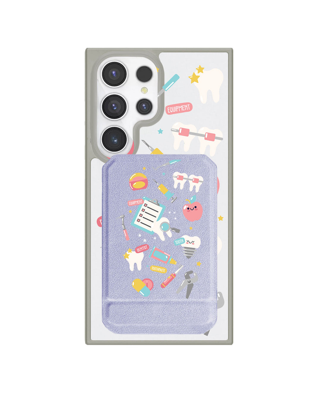 Android Magnetic Multifold Wallet - Dentist