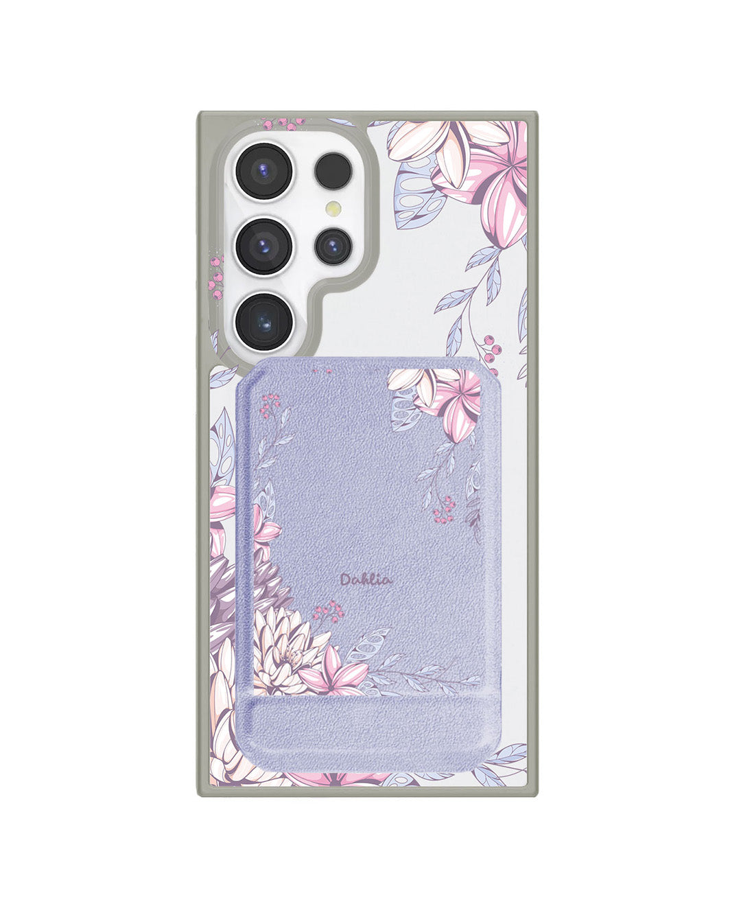Android Magnetic Multifold Wallet - Dahlia