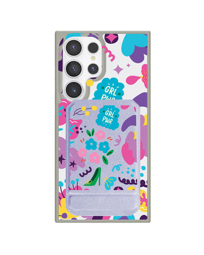 Android Magnetic Multifold Wallet - Girl Power 1.0
