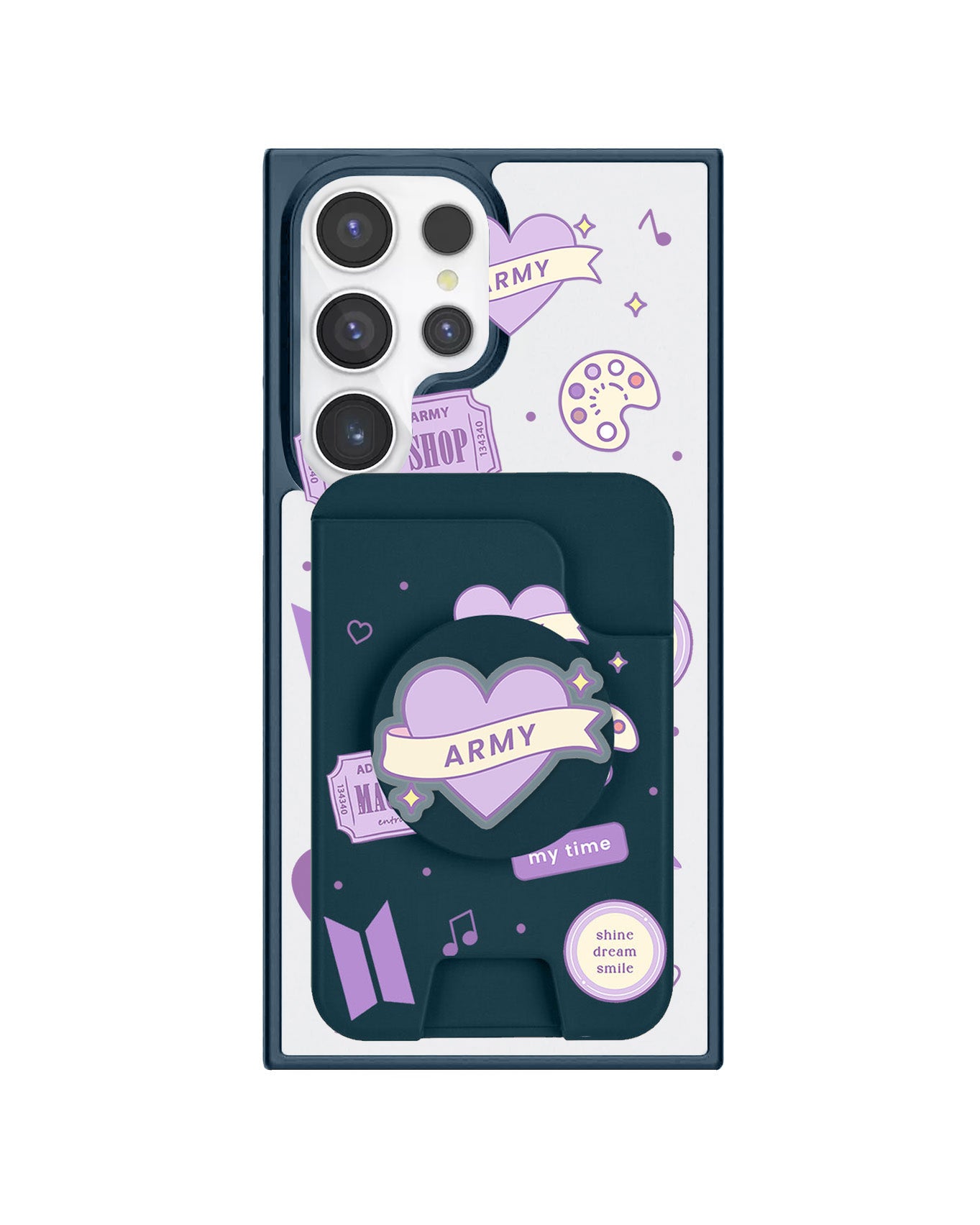 Android Magpop Wallet - BTS Sticker Pack