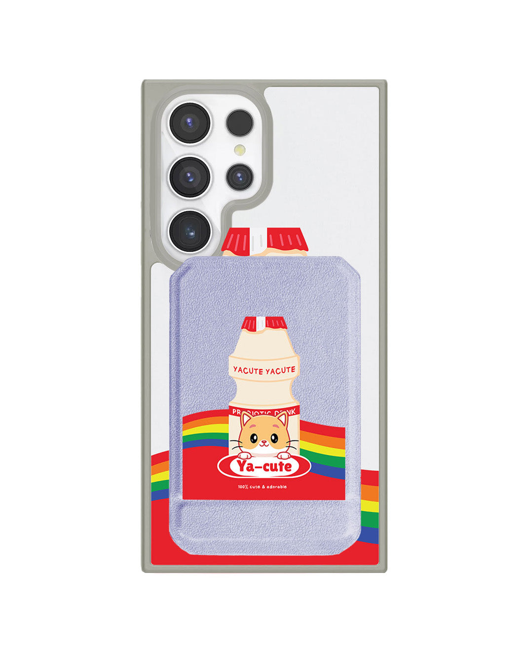 Android Magnetic Multifold Wallet - Yacute Cat
