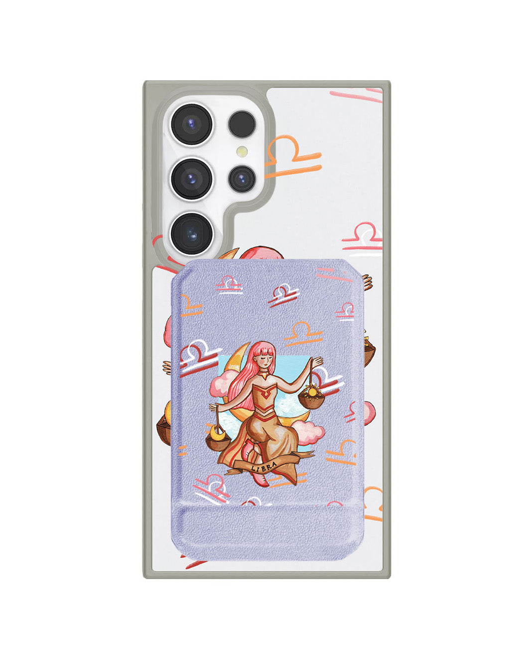 Android Magnetic Multifold Wallet - Libra
