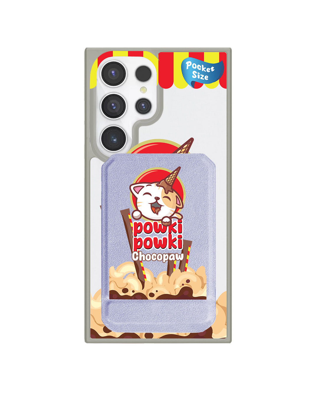 Android Magnetic Multifold Wallet - Powki Powki