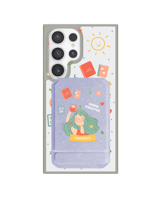 Android Magnetic Multifold Wallet - Grow