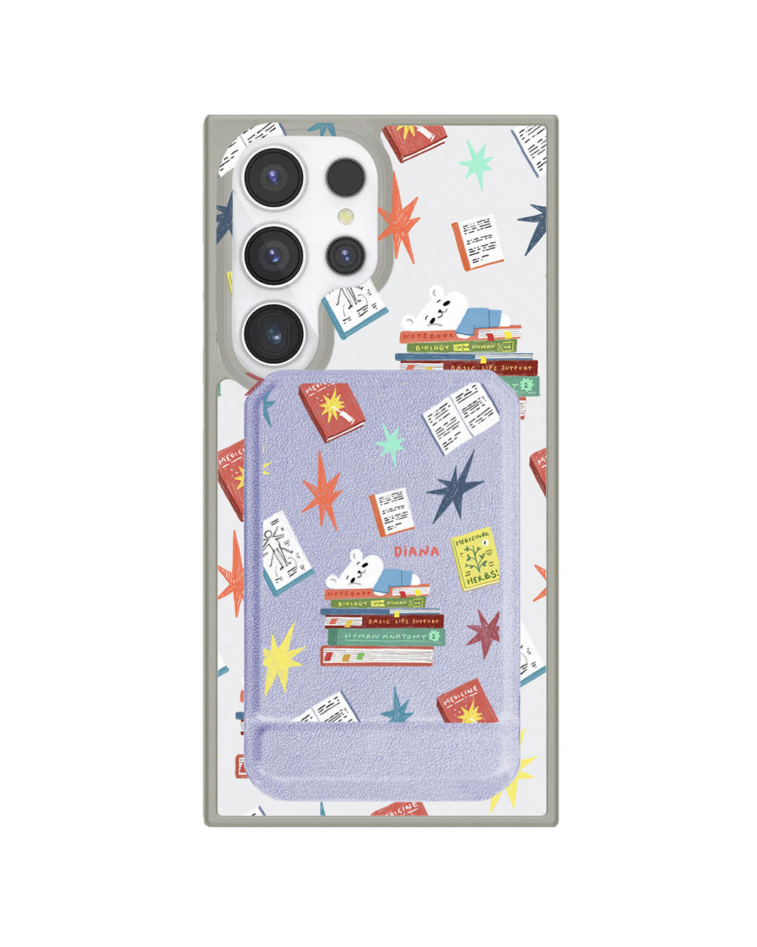 Android Magnetic Multifold Wallet - Let Me Sleep