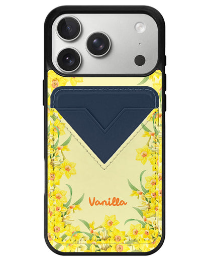 iPhone Avant Wallet Case - March Daffodil