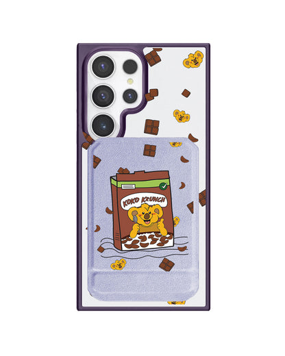 Android Magnetic Multifold Wallet - Choco Cereal
