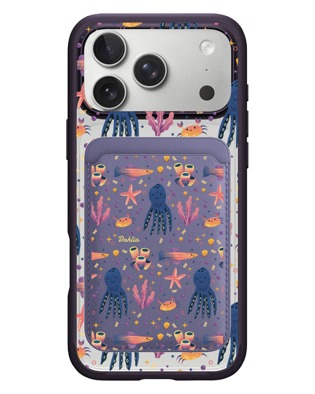 iPhone Magnetic Wallet Case - Underwater Dreams 1.0