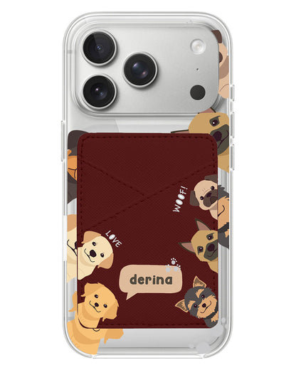 iPhone Phone Wallet Case - Ruff Family