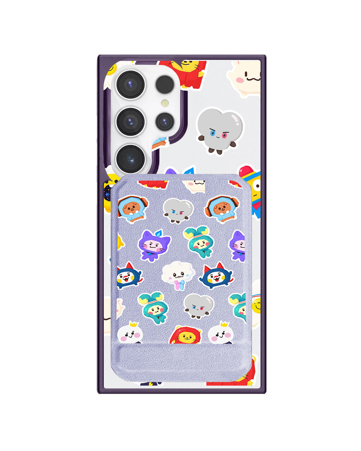 Android Magnetic Multifold Wallet - Treasure Truz