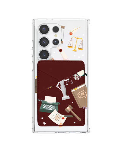 Android Phone Wallet Case - Lawyer